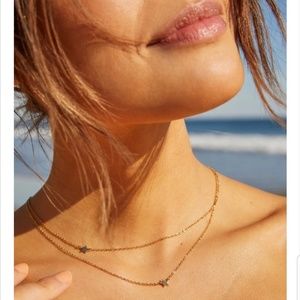 Star Double Necklace by Jennifer Zeuner Jewelry